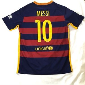 Messi ⚽️ FC Barcelona Authentic Nike Jersey